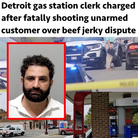 Michigan gas station clerk charged with first-degree murder after customer spat over beef jerky